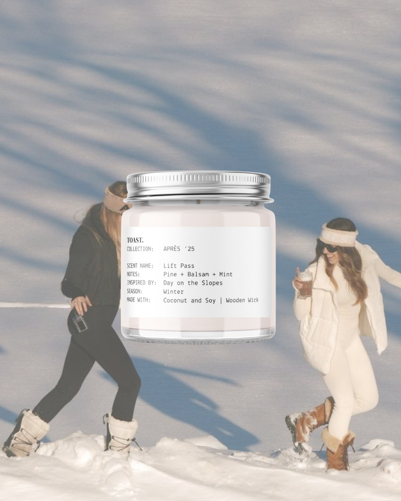 Lift Pass - Candle Jar