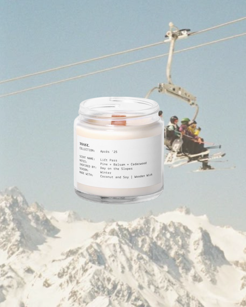 Lift Pass - Candle Jar