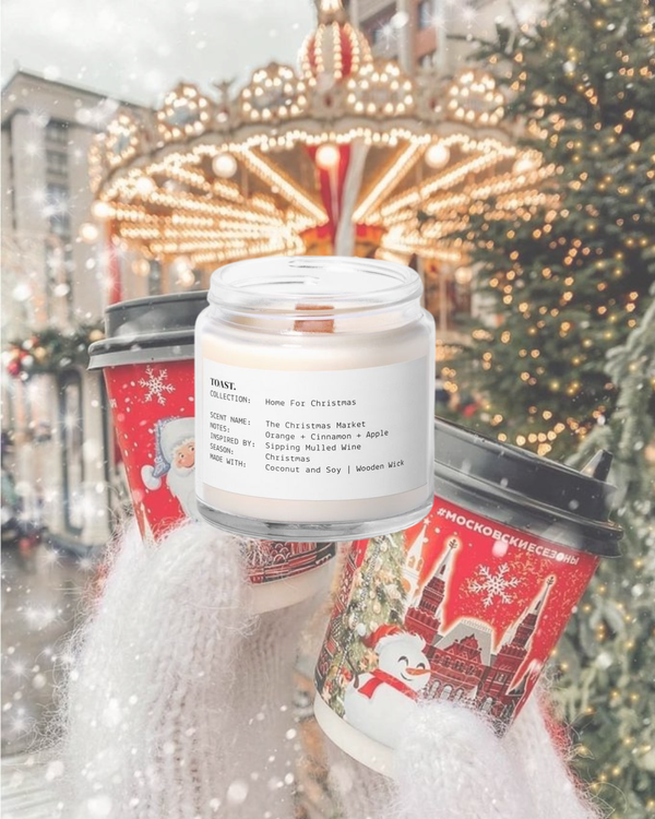 The Christmas Market - Candle Jar