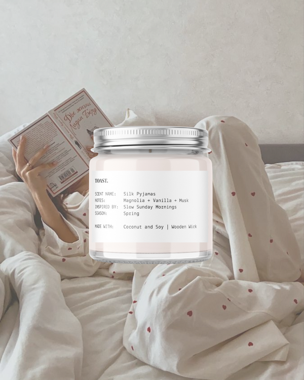 Silk Pyjamas - Candle Jar