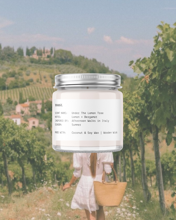 Under The Lemon Tree - Candle Jar
