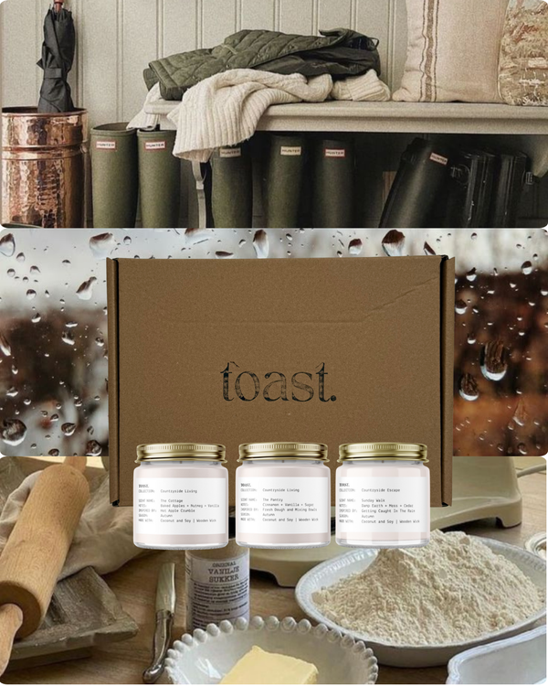 The Golden Season | Candle Trio Gift Set