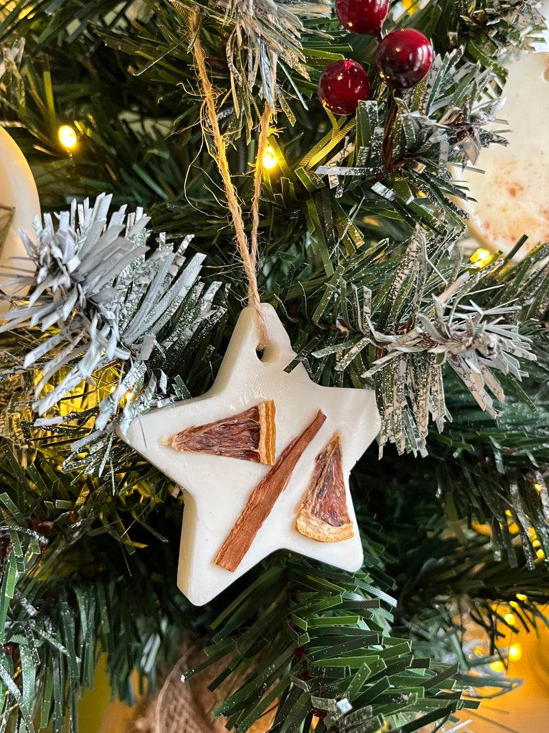 Scented Hanging Wax Melt Decoration - Noël