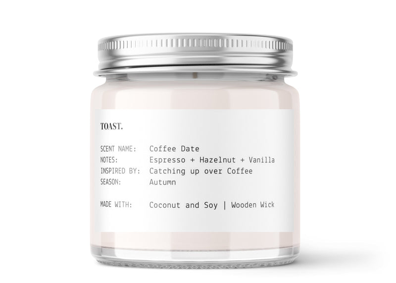 Coffee Date - Candle Jar