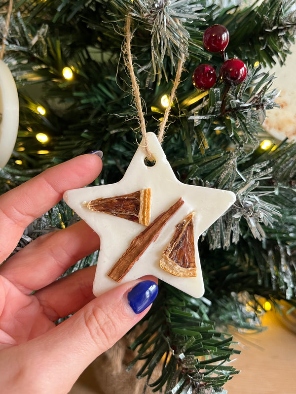 Scented Hanging Wax Melt Decoration - Noël