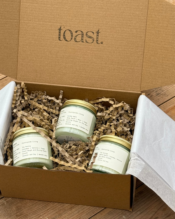 The Golden Season | Candle Trio Gift Set