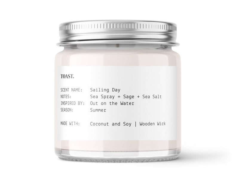 Sailing Day - Candle Jar